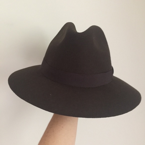 Zara brown felt wool hat - Picture 4 of 6